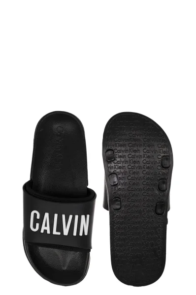 Klapki Calvin Klein Swimwear czarny